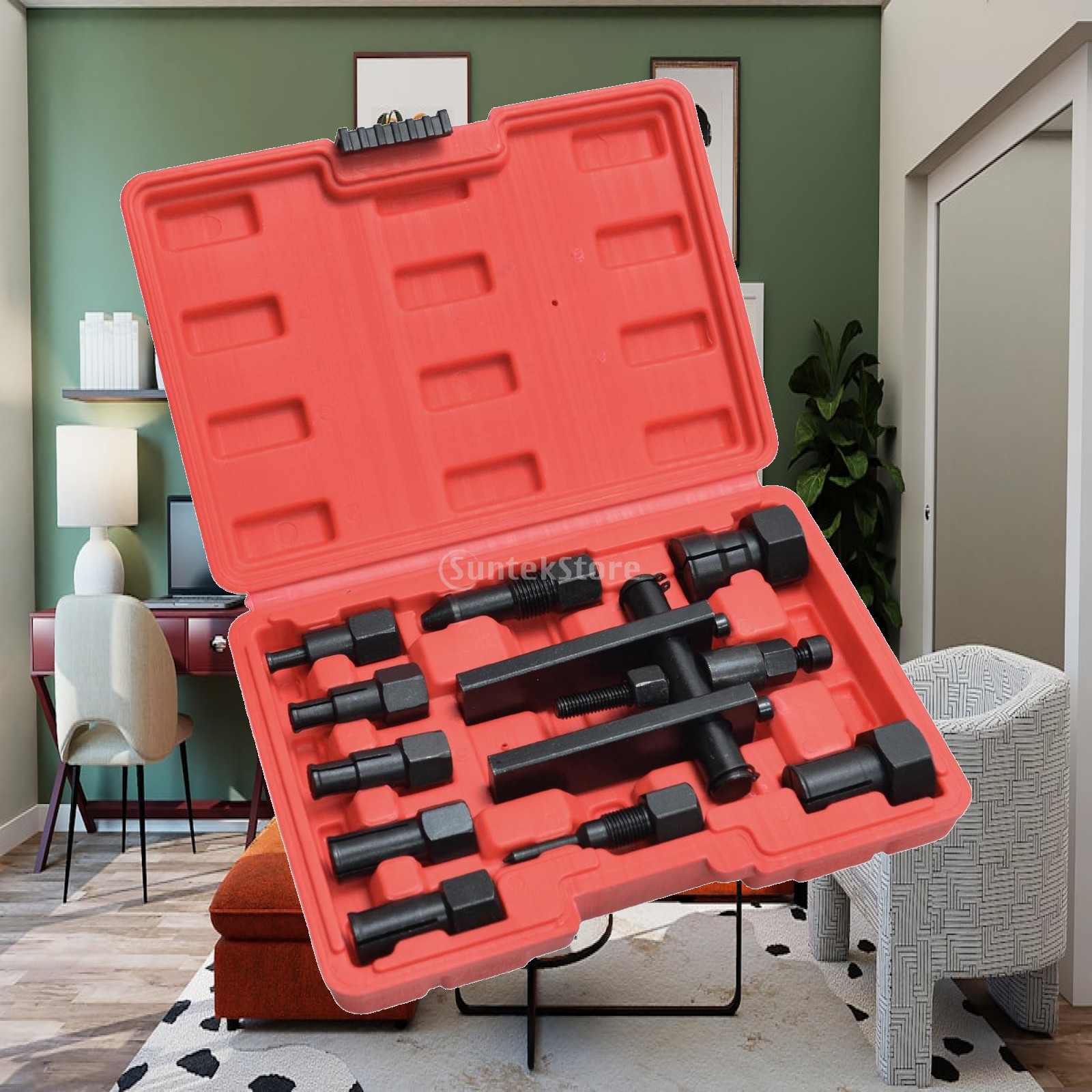 Workshop Tools Kit - Motorcycle Bearing Puller Interchangeable Wheel Bearing