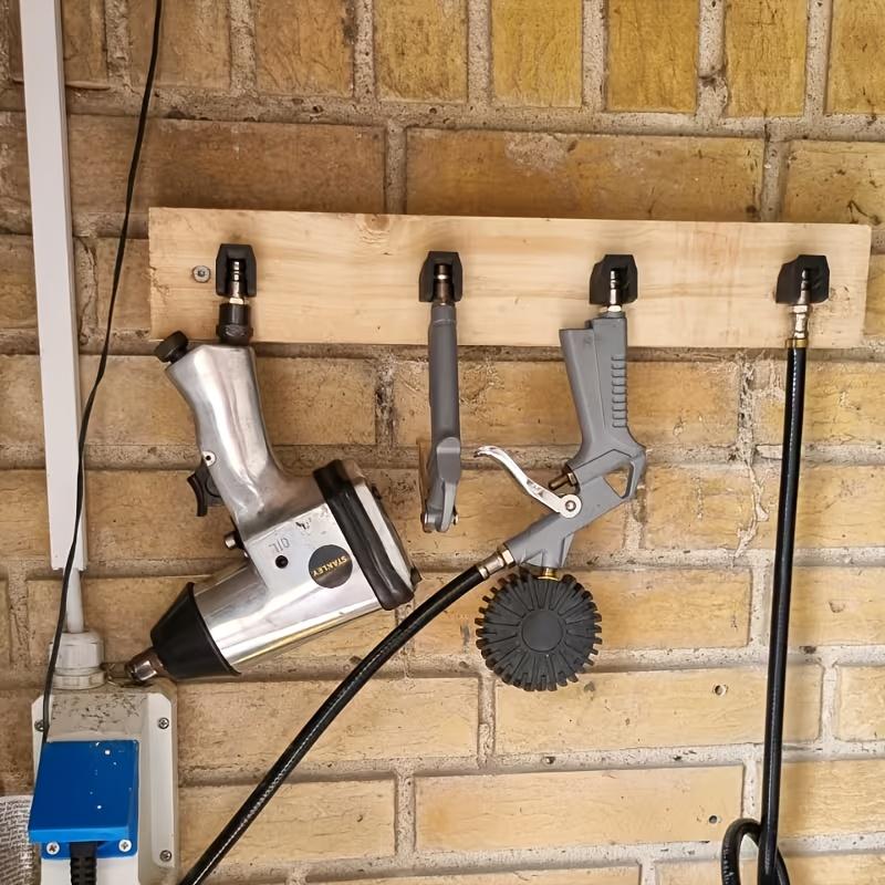 Workshop Tools Organizer - 4Pcs Pneumatic Air Tool Wall Mount