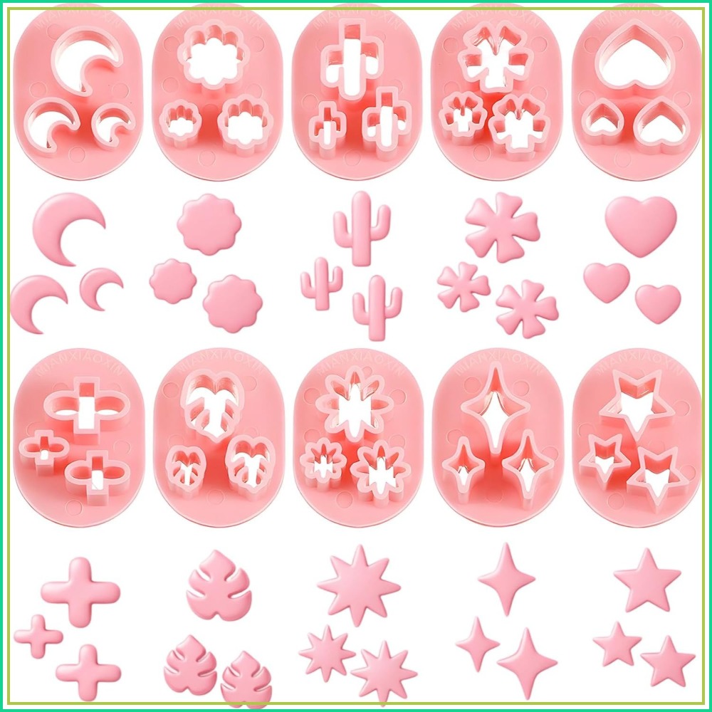 Tools Jewelry Making - 10 Pcs Polymer Clay Cutters, Flower