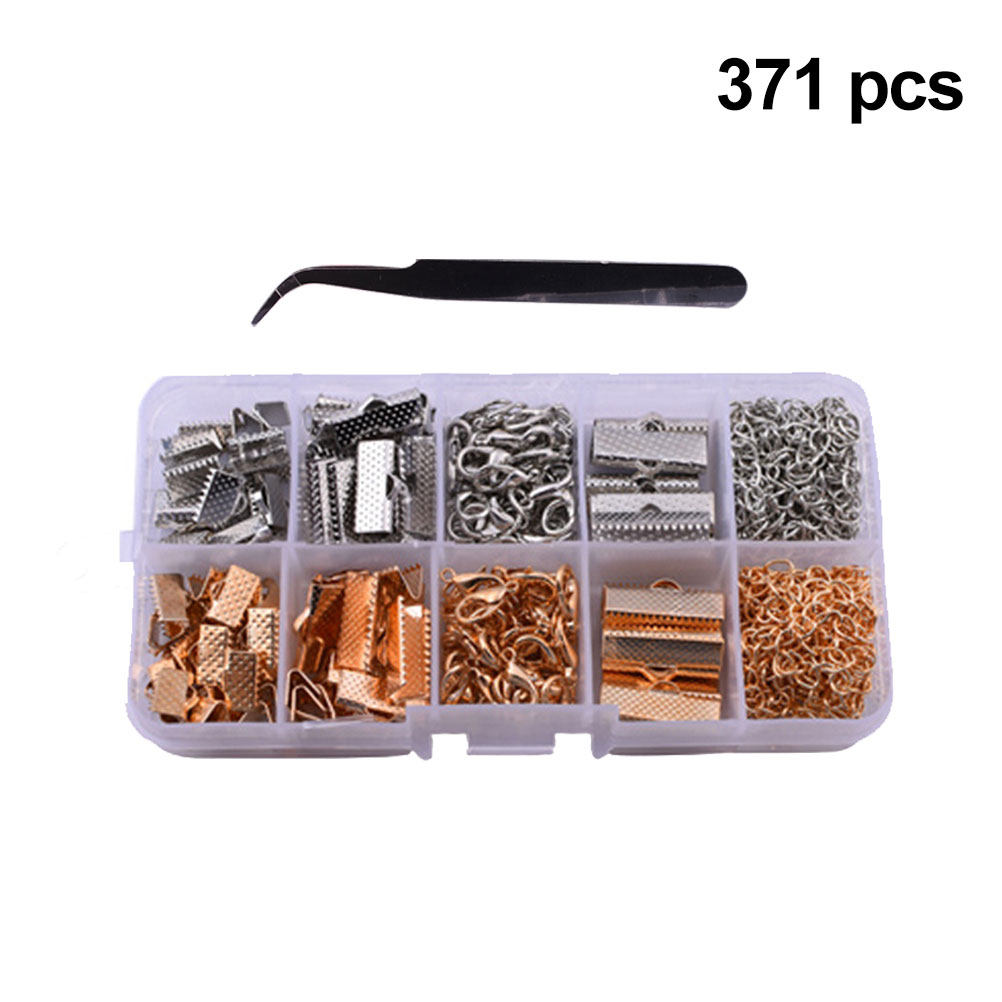 371Pcs Jewelry Making Kit Gold - огляд і ціна Tools Jewelry Making