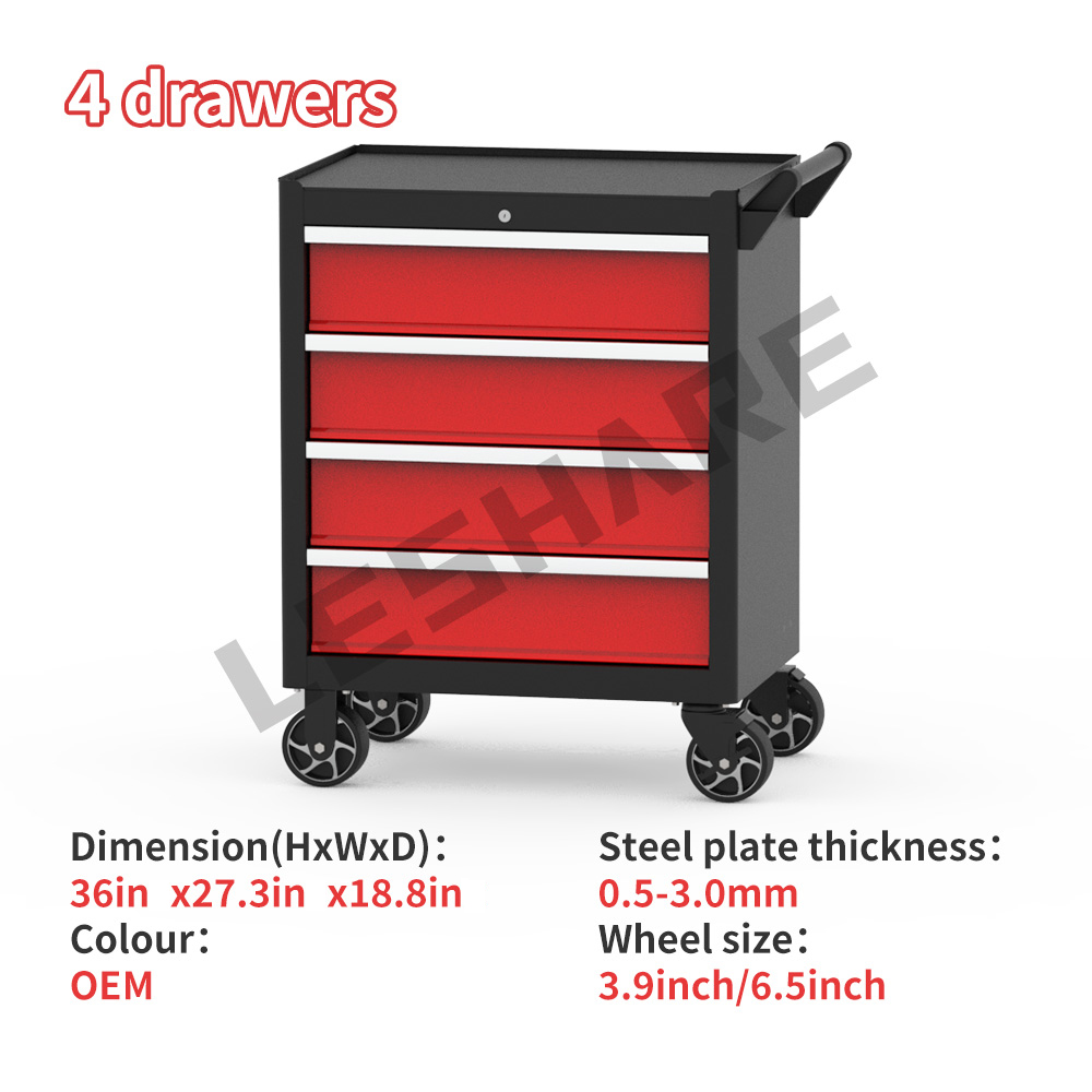 China OEM Wholesale 4 Drawer R - огляд і ціна Workshop Tools Trolley
