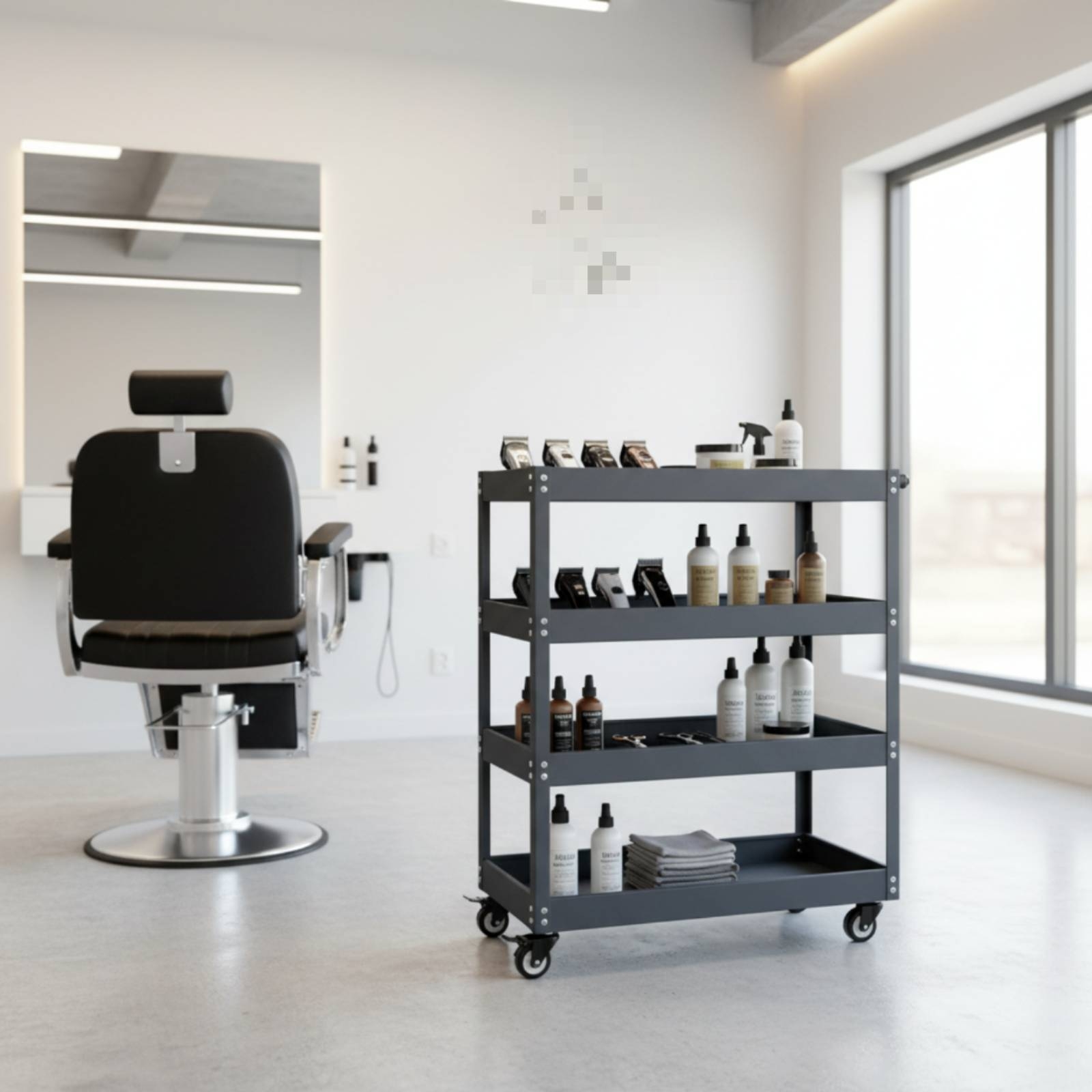 Four-Tier Utility Cart Long-La - огляд і ціна Workshop Tools Organizer