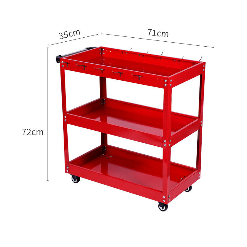 3 Tier Rolling Tool Cart Heavy - огляд і ціна Workshop Tools Trolley