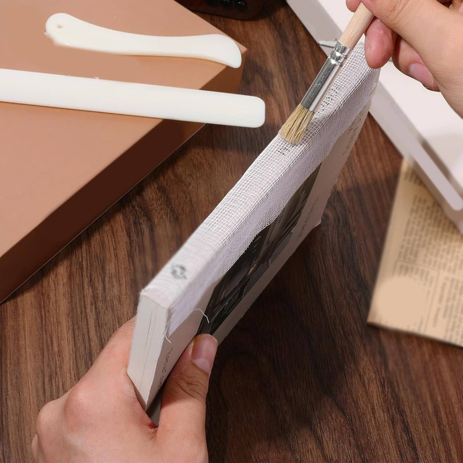 4 Pieces Bookbinding Cloth and - огляд і ціна Workshop Tools Kit