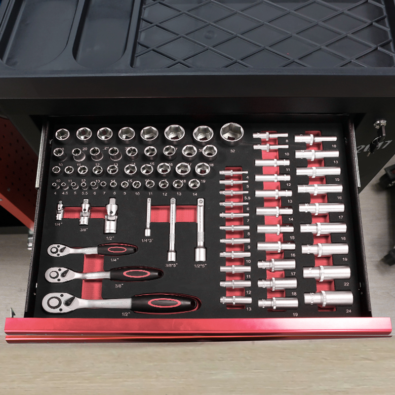 7 Drawer Tool Trolley With 273 - огляд і ціна Workshop Tools Trolley