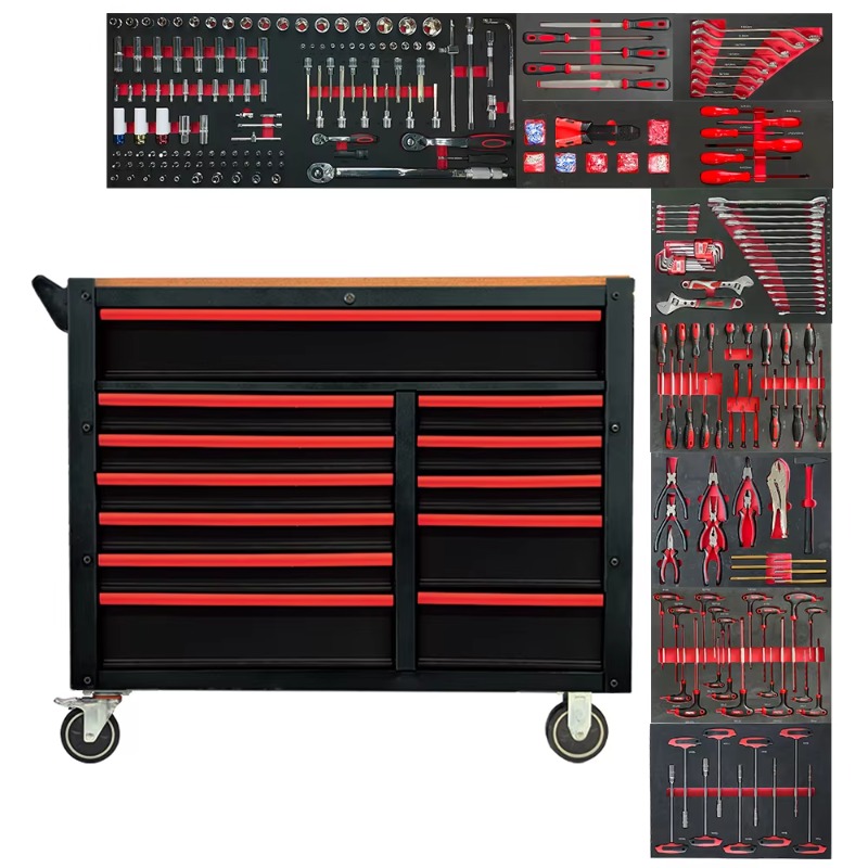 12 Drawers 471pcs Tool Kit Aut - огляд і ціна Workshop Tools Trolley
