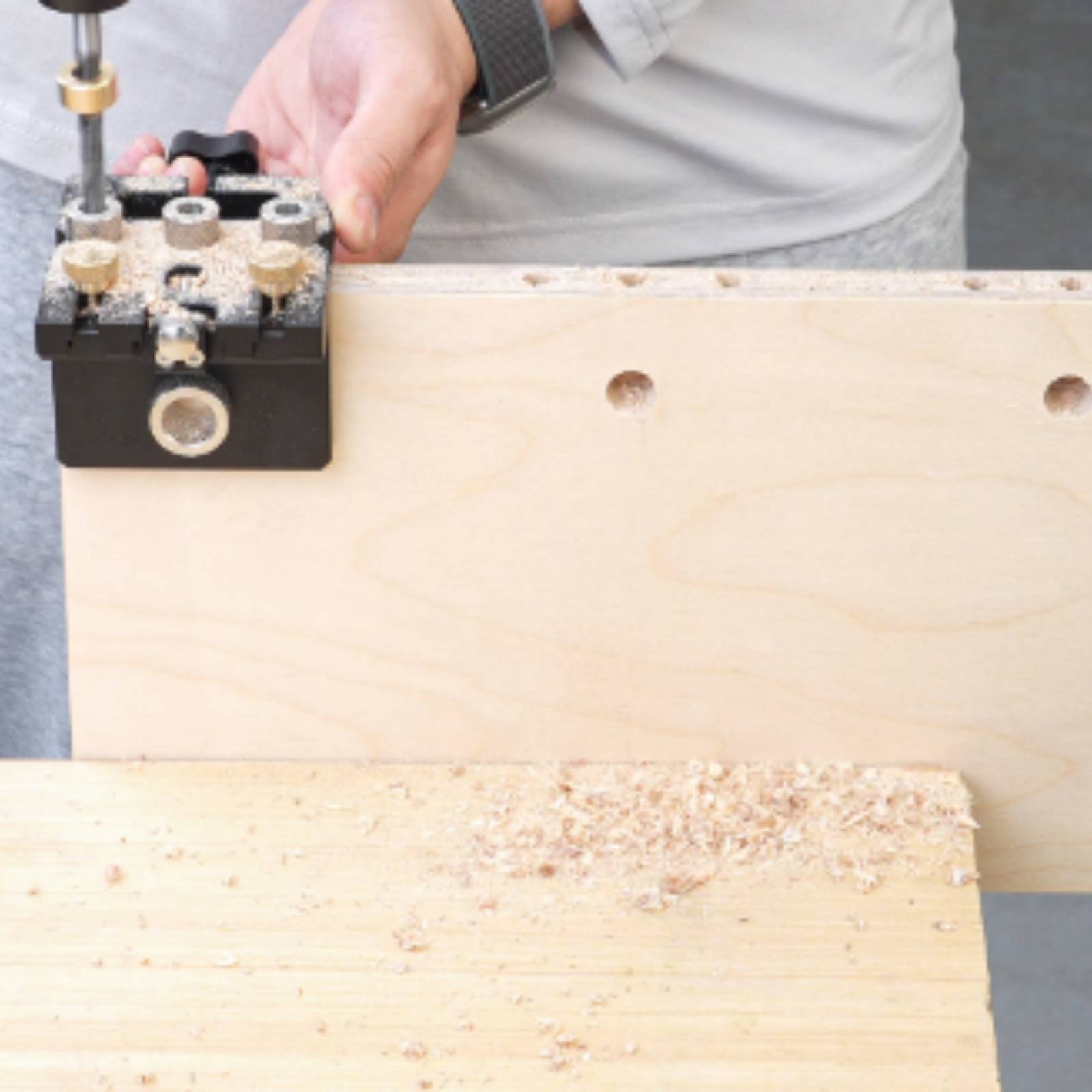 Wood Hole Jig 3-in-1 Dowel Jig - огляд і ціна Workshop Tools Locations