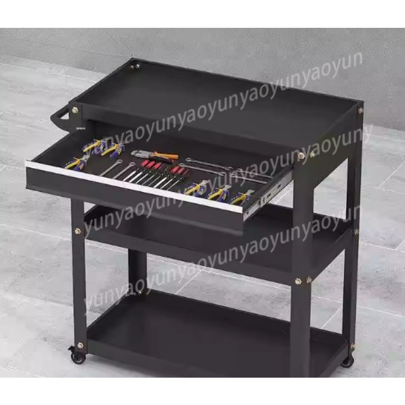 Heavy Duty 3 Tier Rolling Cart - огляд і ціна Workshop Tools Trolley