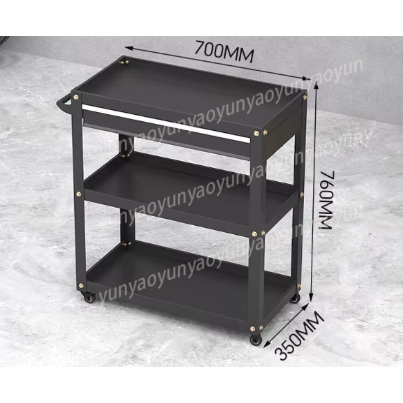 Heavy Duty 3 Tier Rolling Cart - огляд і ціна Workshop Tools Trolley