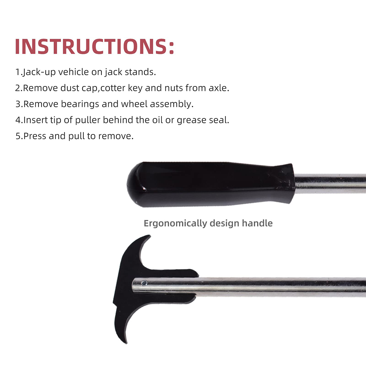 Oil Seal Puller Screwdriver Wr - огляд і ціна Special Tools Mechanical Workshop