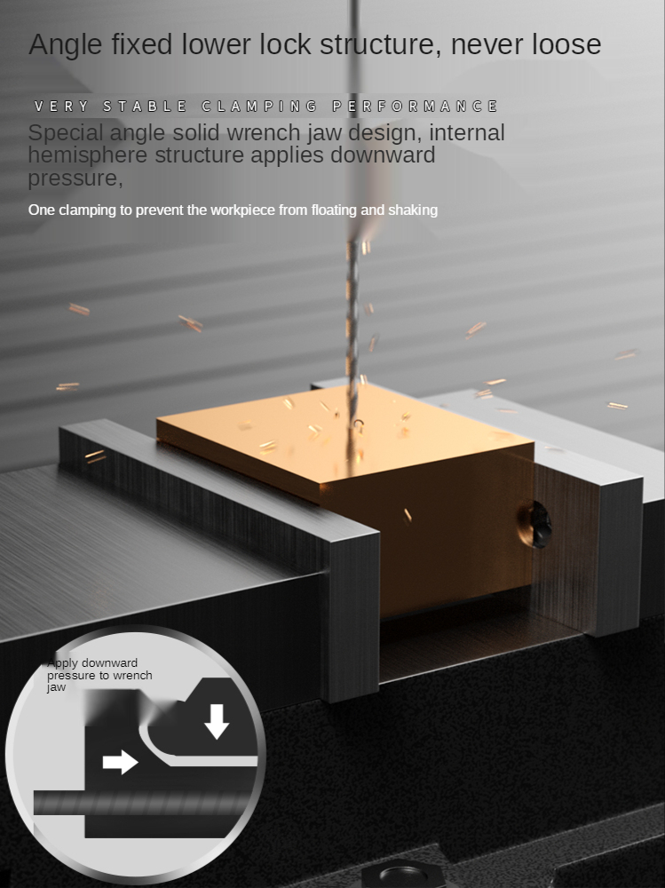 Milling Machine Lockdown Vise  - огляд і ціна Bench Vise Swivel
