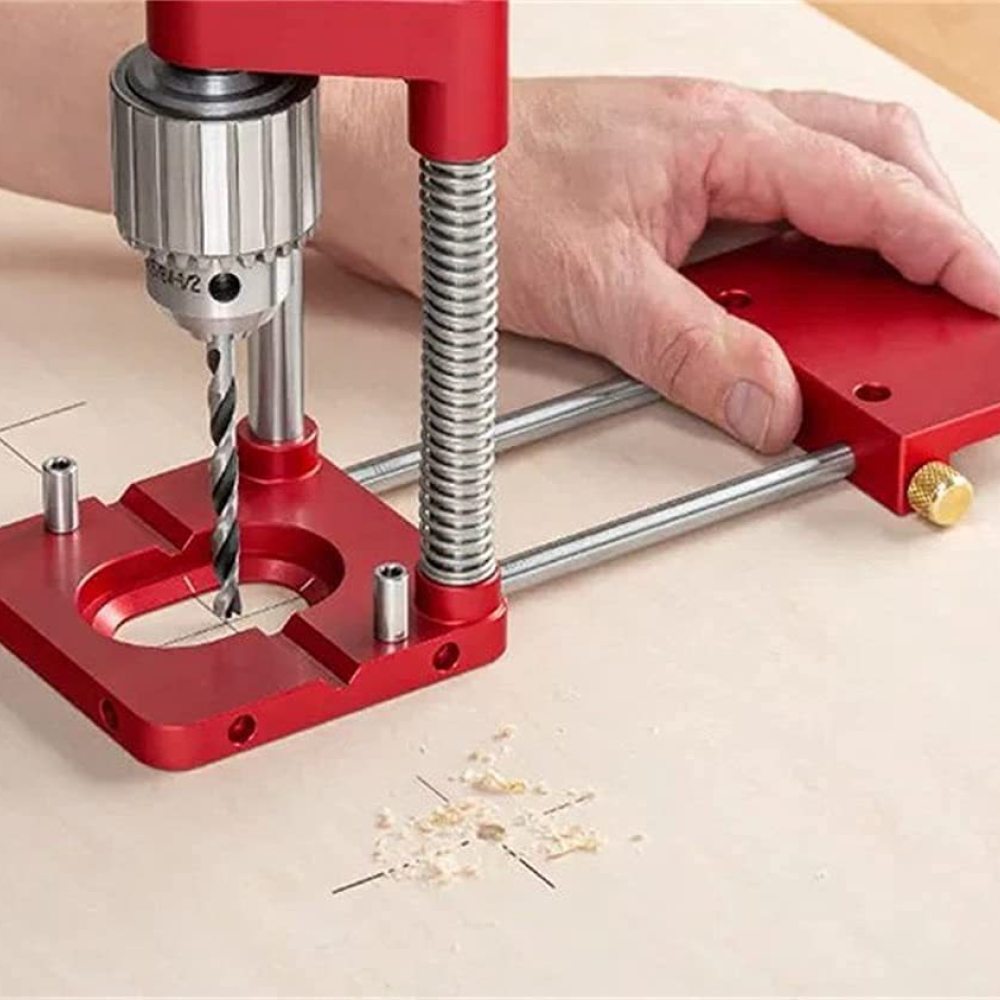 Portable Drill Positioner Wood - огляд і ціна Workshop Tools Locations
