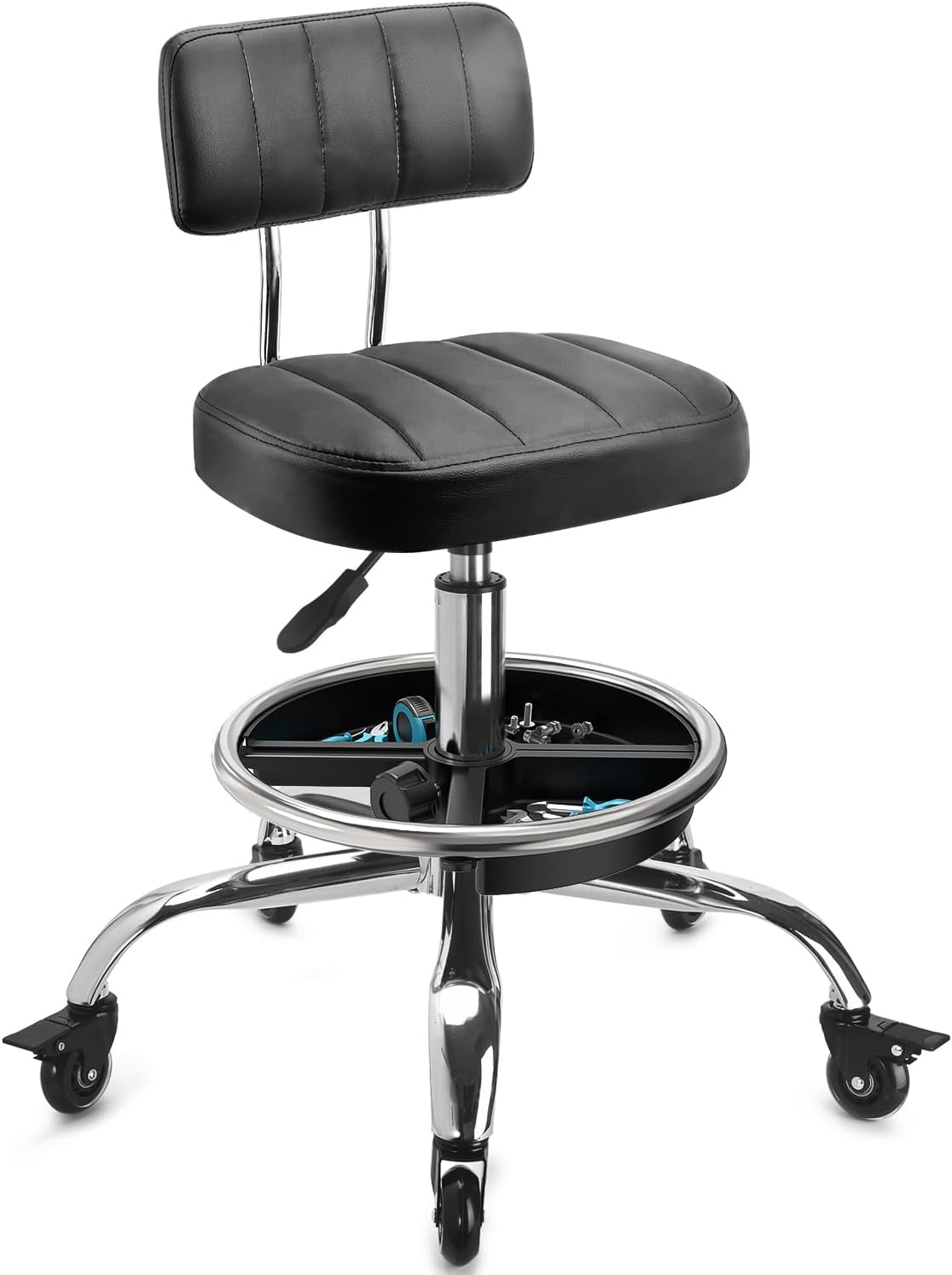 Garage Mechanic Stool With Bac - огляд і ціна Tools Mechanical Workshop