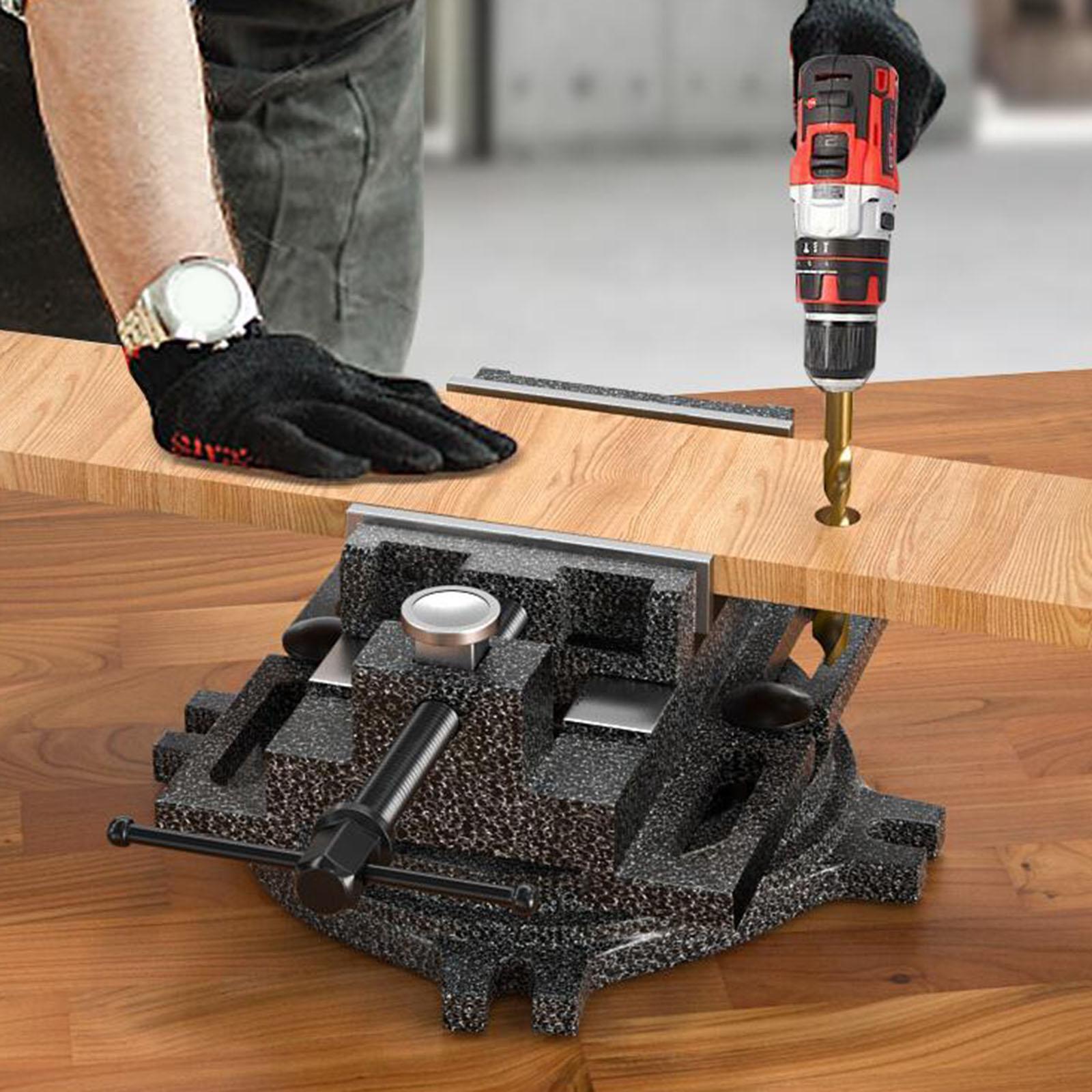 Drill Press Vise Clamp Industr - огляд і ціна Bench Vise Swivel