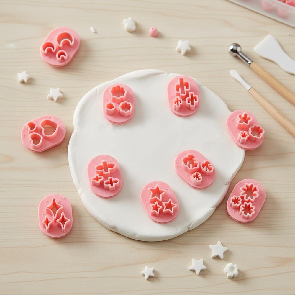 10 Pcs Polymer Clay Cutters, F - огляд і ціна Tools Jewelry Making