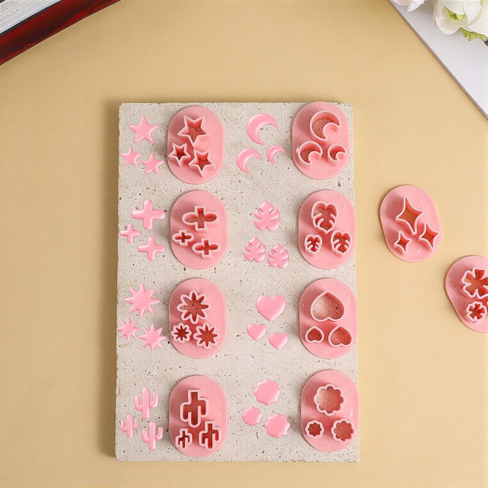 10 Pcs Polymer Clay Cutters, F - огляд і ціна Tools Jewelry Making